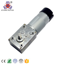 CE, RoHS genehmigt 20.6rpm Schneckengetriebe Motor 12V DC Motor Getriebe mit Encoder 7PPR